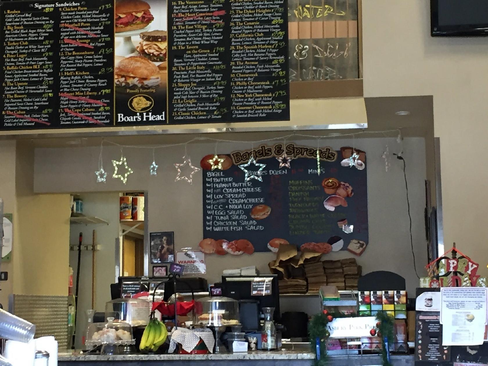 Menu at New York Water Bagel Co restaurant, Toms River