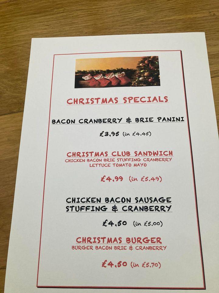 Menu at Franklin's Sandwich Shop fast food, Rugby