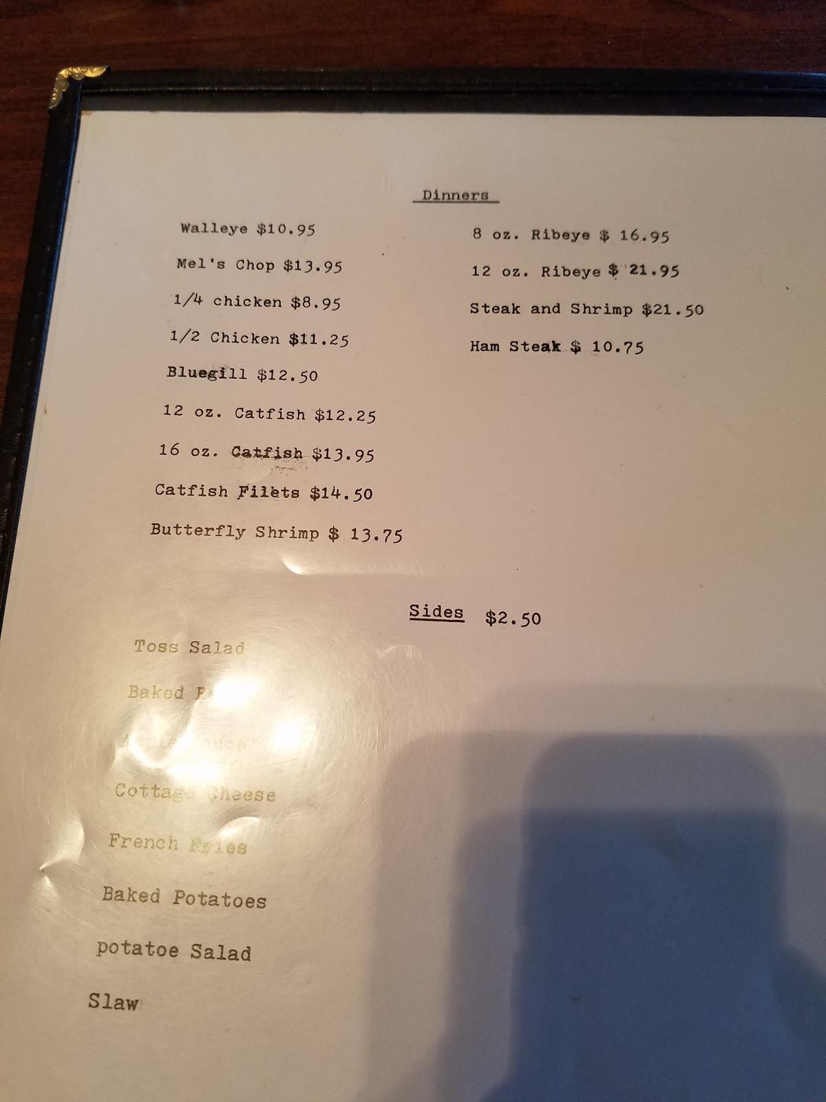 Menu at Shed restaurant, Forest City, North Dr