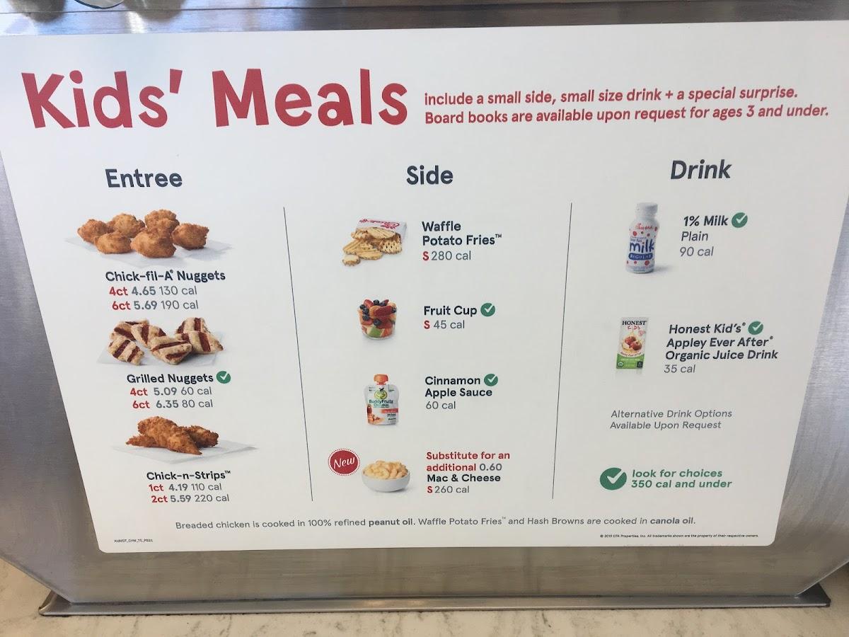 Chick-fil-A kids' menu redo includes 1% milk, 2012-01-11