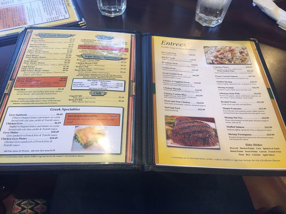 Menu at Coral Springs Diner restaurant, Coral Springs, W Sample Rd
