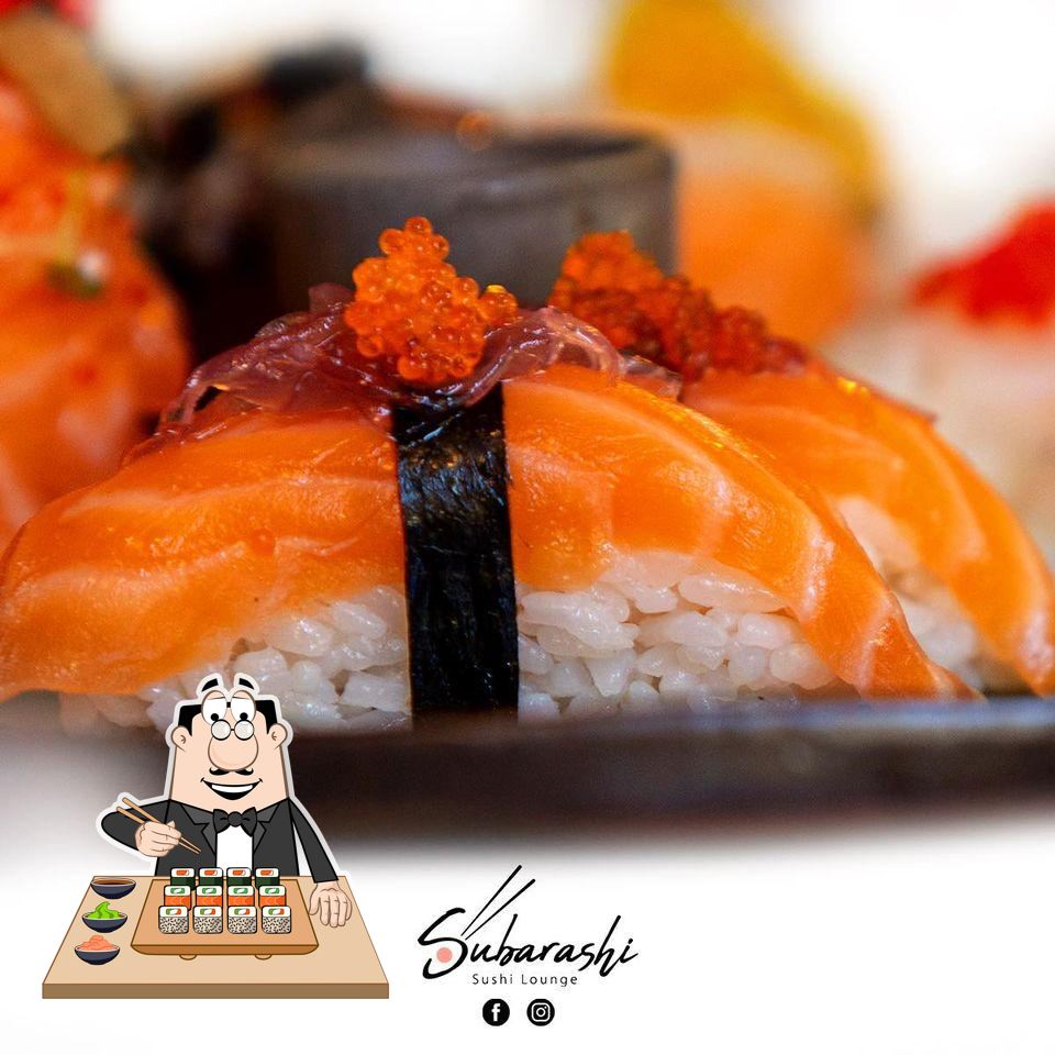 Subarashi Salmon Sushi