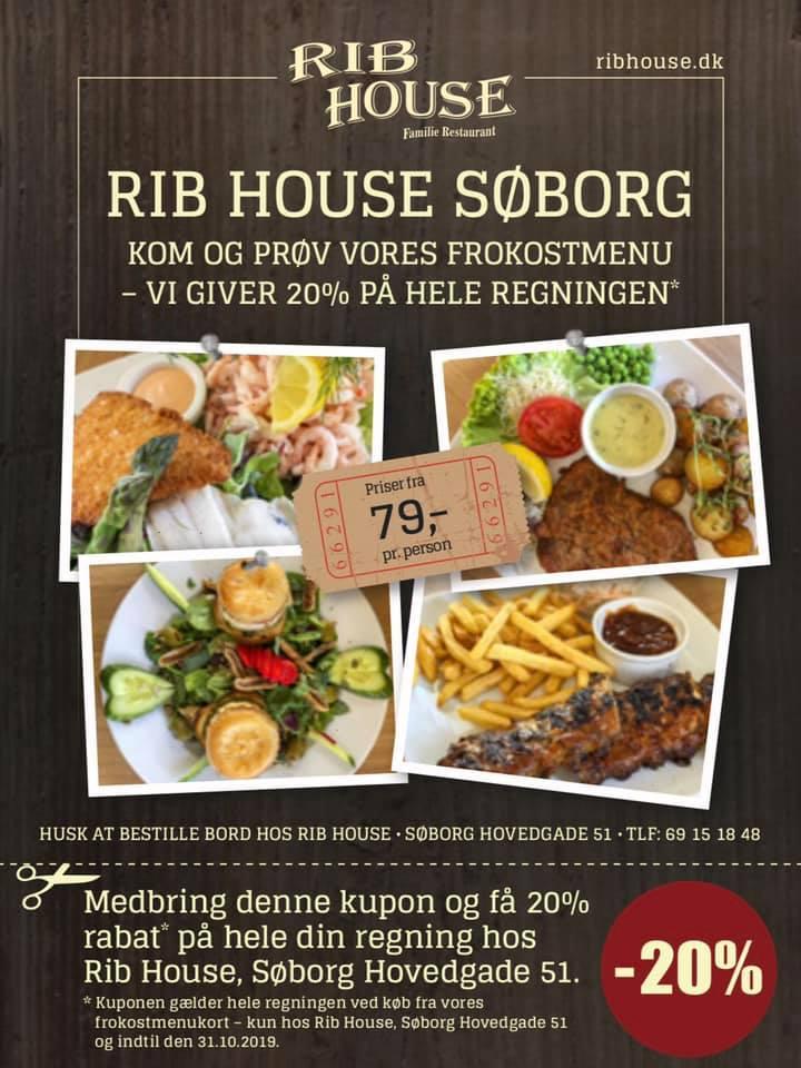 Rib House restaurant, Søborg - Restaurant menu reviews