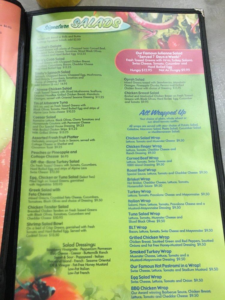 Menu At Corky And Lenny's Restaurant, Beachwood, Chagrin Blvd