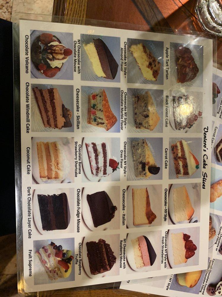 Menu at Veniero's Pasticceria & Caffe desserts, New York City