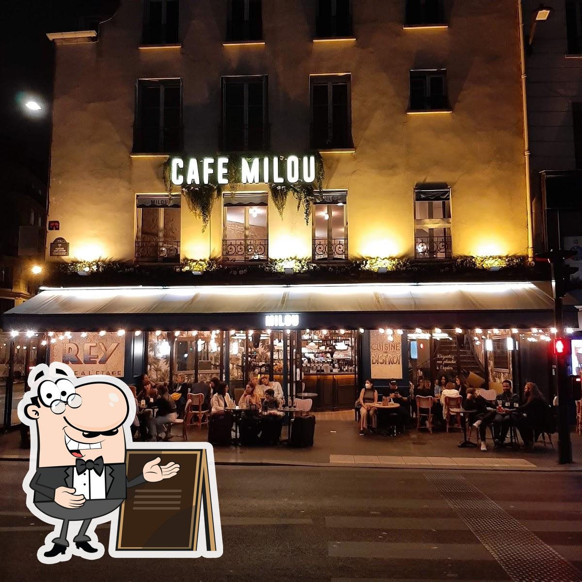 Café Milou Bastille, Париж, 1 Rue du Faubourg Saint-Antoine - Меню и отзывы  о ресторане