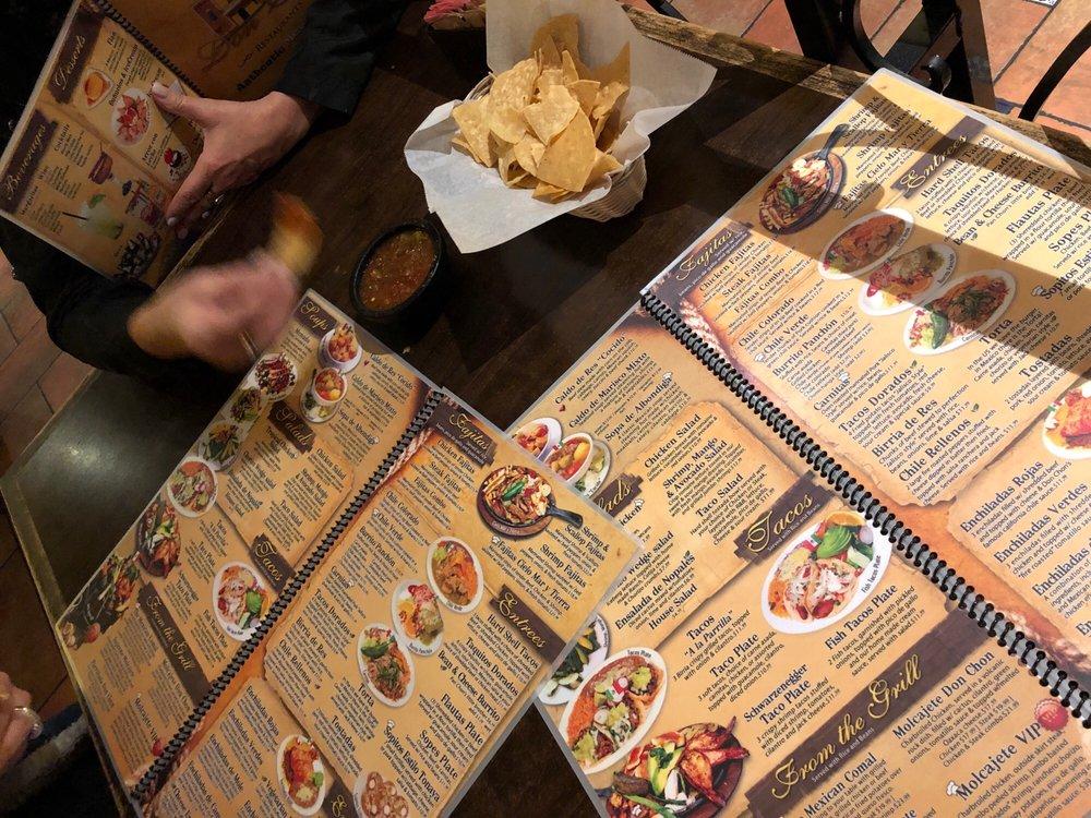 Menu at Fonda Don Chon restaurant, Covina