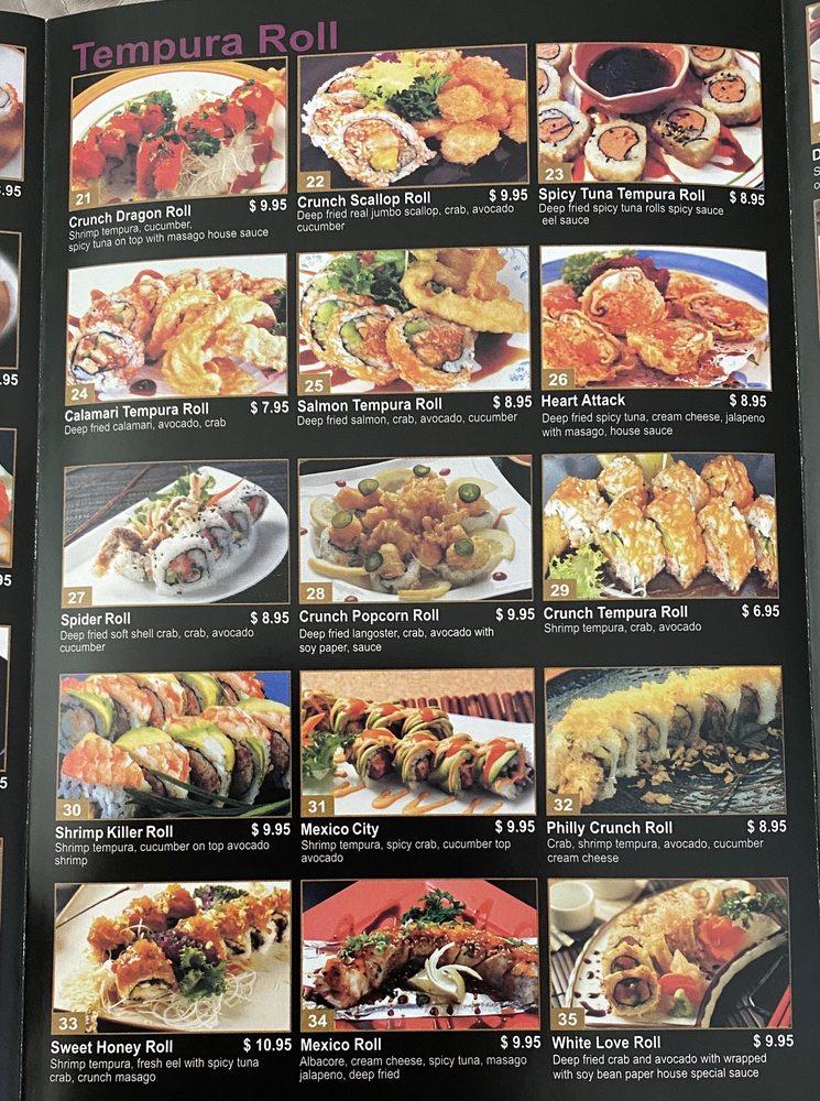 Menu at Love Soya Sushi restaurant, Apple Valley, Bear Valley Rd
