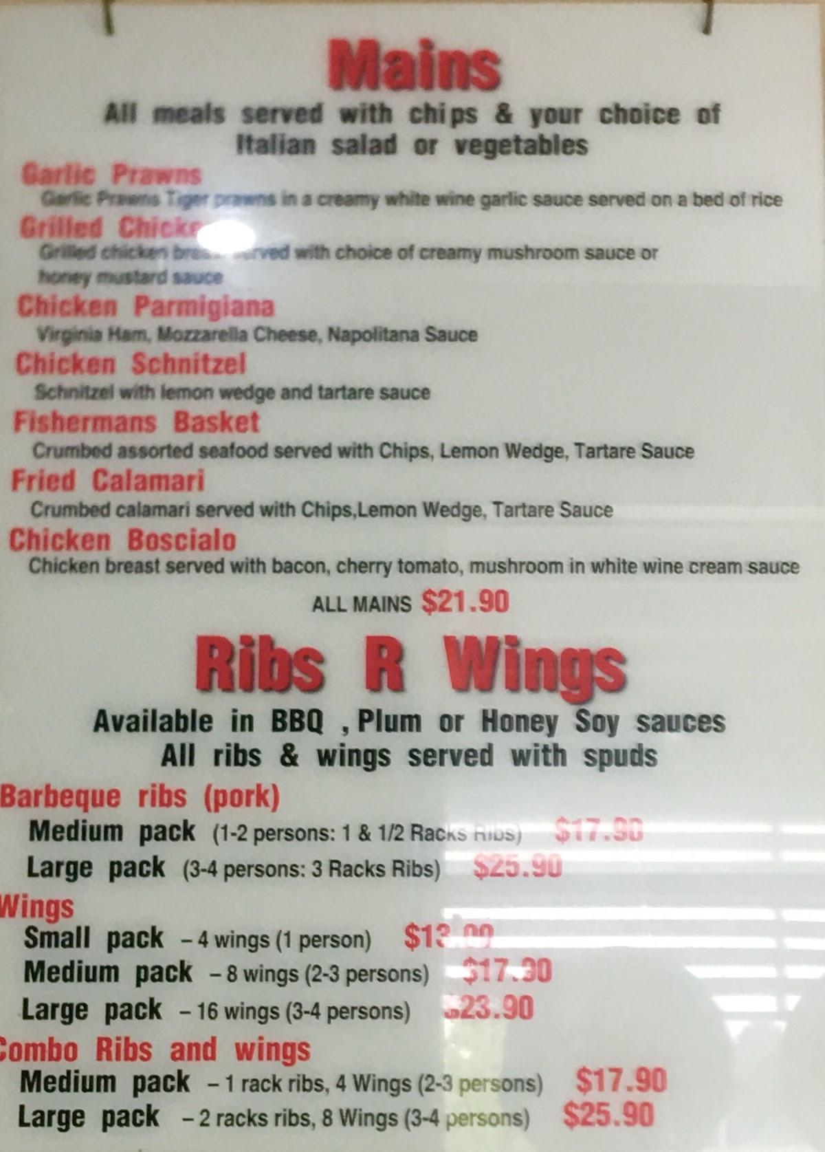 Menu At Big Als Pizza Casey Central Pizzeria Narre Warren South