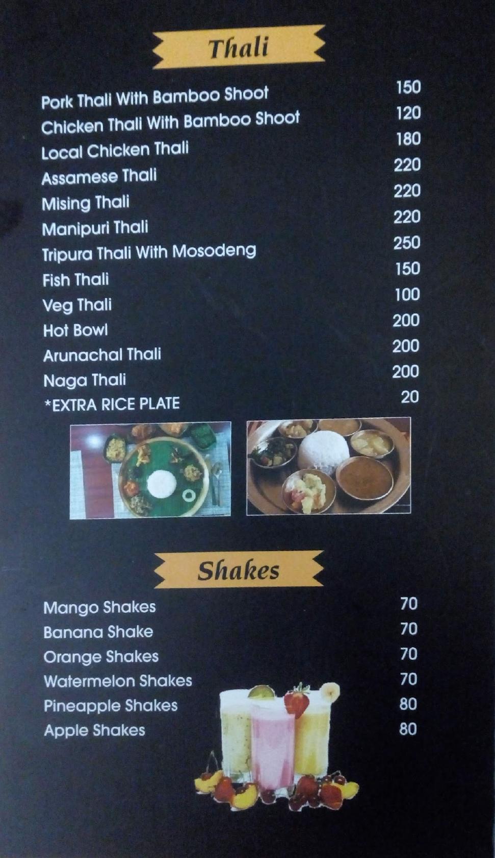 Menu at Hotpot Restaurant And PG, India