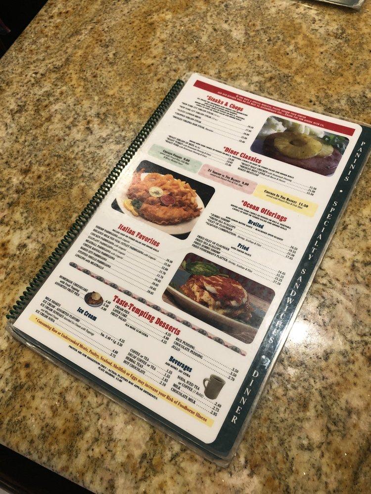 Menu at Mountainhome Diner restaurant, Mountainhome, 910 PA390