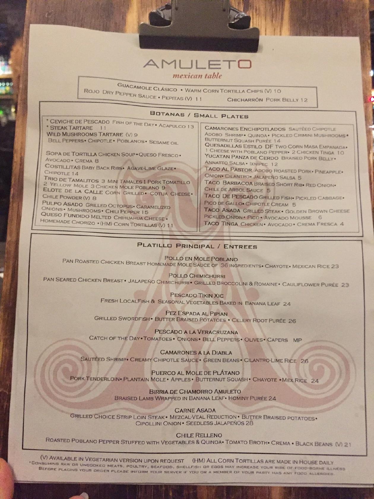 carta-del-pub-y-bar-amuleto-mexican-table-waltham