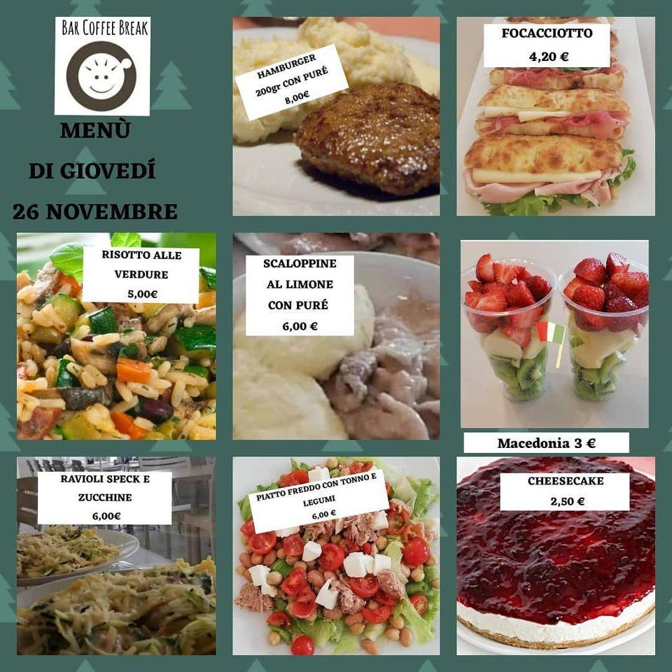 Menu di Bar Coffee Break 