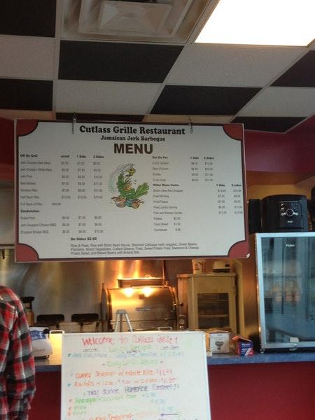 Menu at Cutlass Grille BBQ, Chesapeake, 805 Battlefield Blvd N Ste 101-102