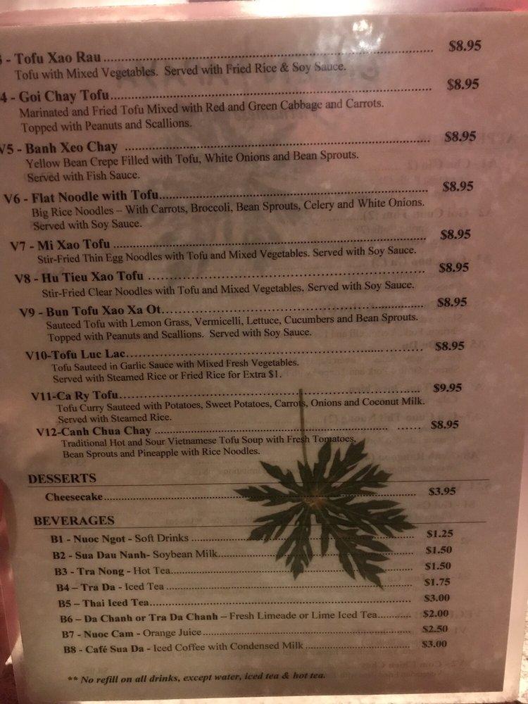 Menu at Green Papaya on Hwy 271 S restaurant, Fort Smith, US271