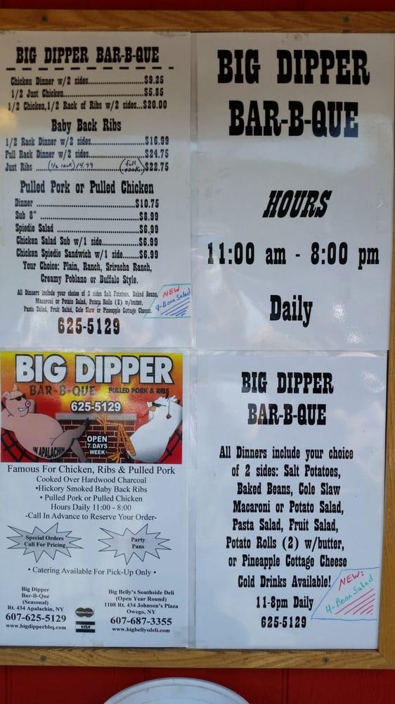 Big dipper outlet bbq