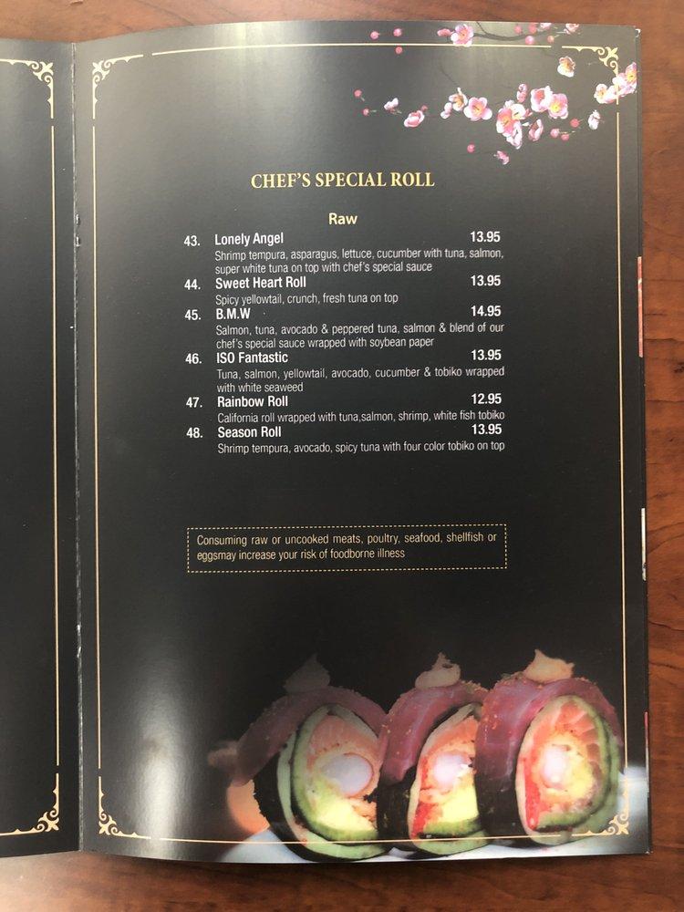 Carta del restaurante Sushi House, Snyder