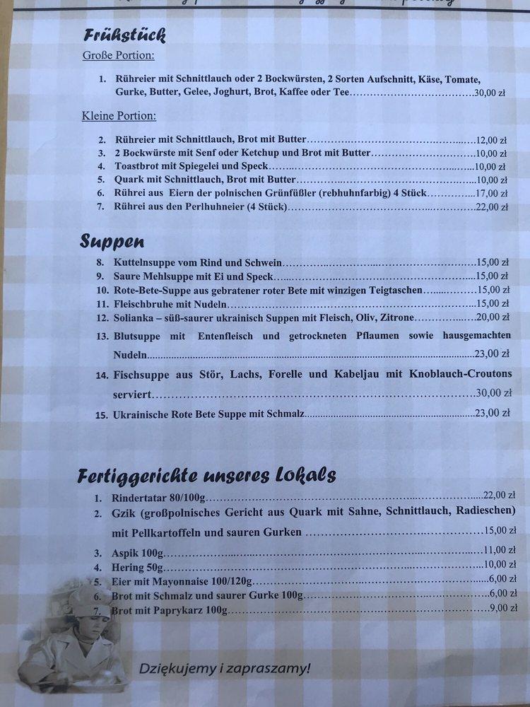 knajpa 10 5 menu