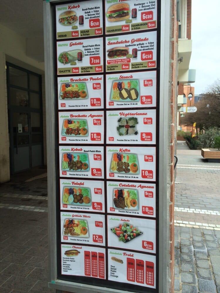 Menu au Istanbul Palace GRILL KEBAB restaurant, Villeneuved'Ascq, 40