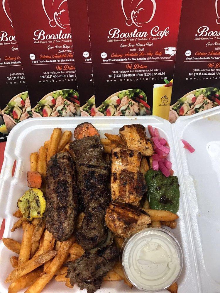 Menu at Boostan Restaurants Hamtramck, Hamtramck