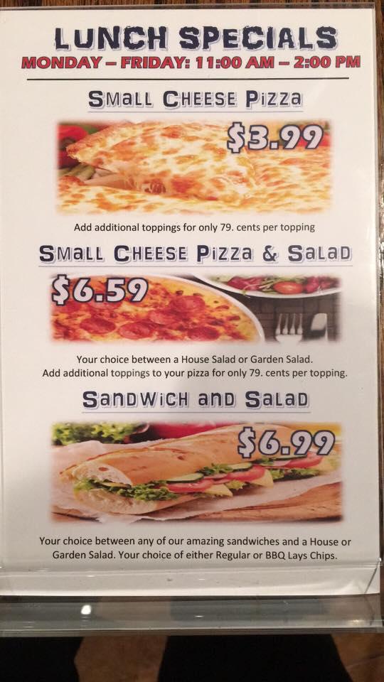 Menu at La Torcia Brick Oven Pizza Russellville pizzeria, Russellville