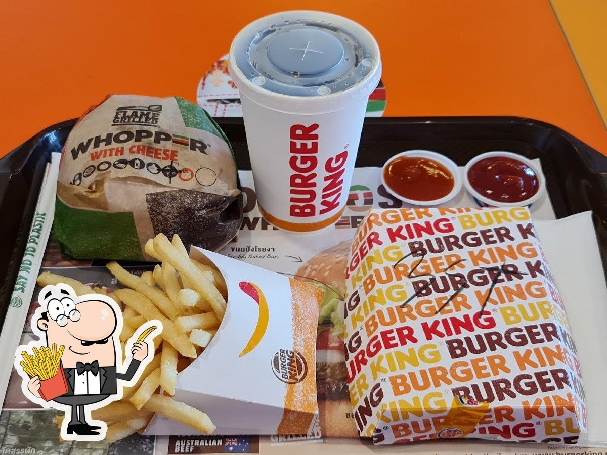 Burger King Refill - PTT Banga Trad KM27 IB restaurant, Bang Bo 