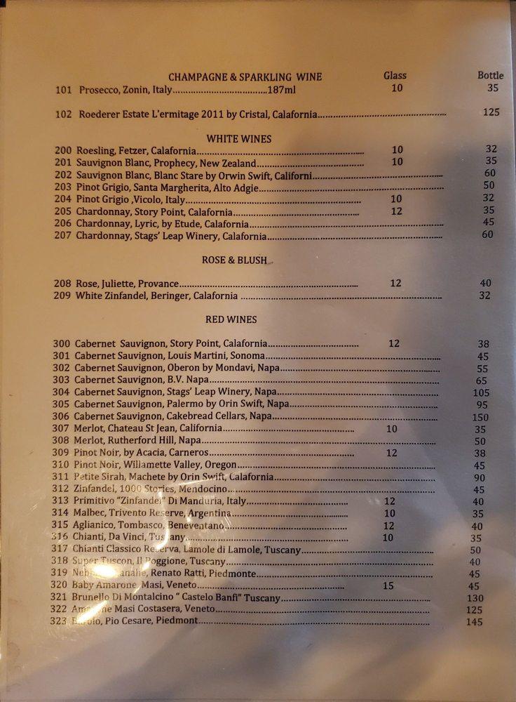 Menu at Noble Kitchen & Cocktails pub & bar, Oceanside