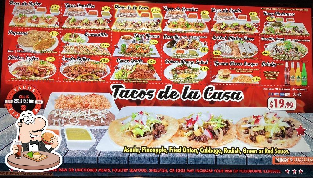 Tacos Tijuana in Gig Harbor Restaurant menu and reviews