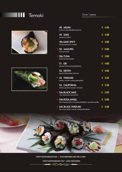 Menu di Sushi Lin 3 