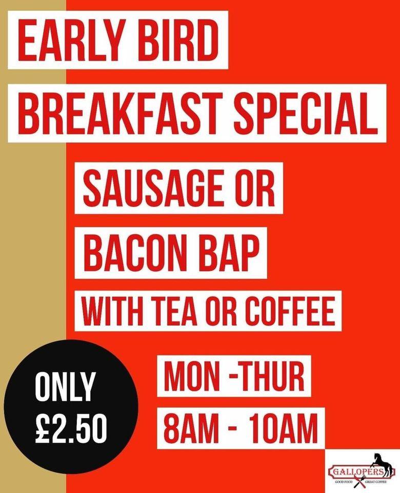 Menu of Gallopers fast food, Belfast reviews and ratings