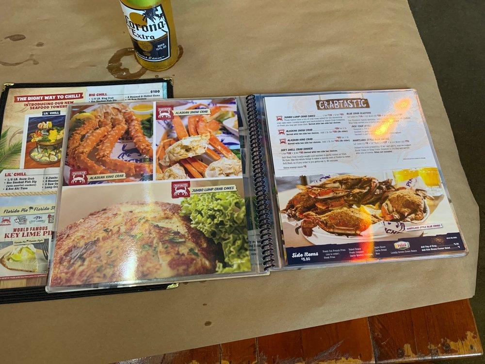 Menu at Pinchers pub &amp; bar, Bonita Springs