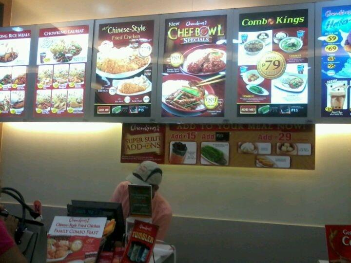 Menu at Chowking restaurant, Rosales, LEVEL 1 CITYMALL ROXAS AVE