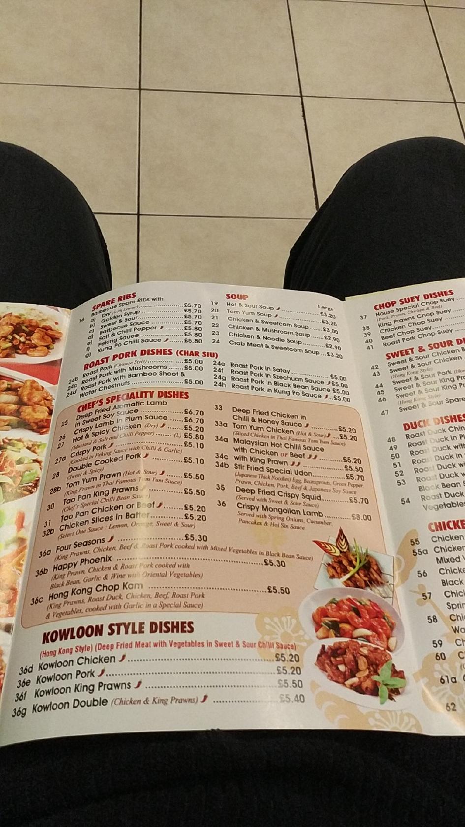 Menu at Noble Eater Chinese fast food, Peterborough