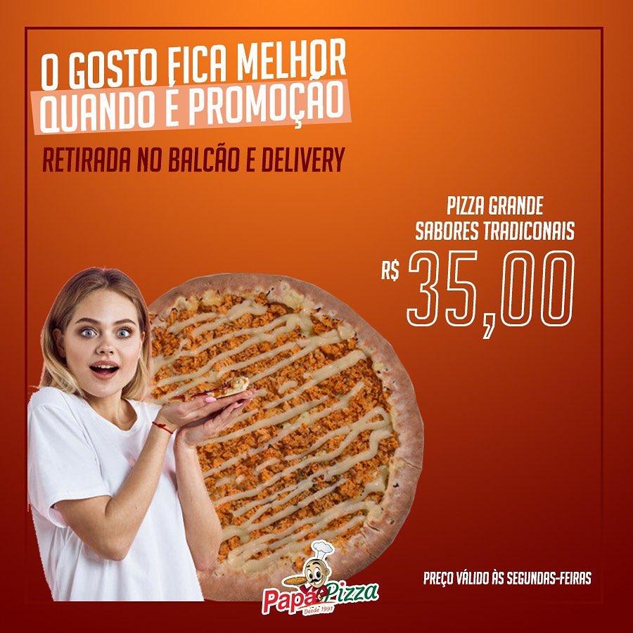 Papa Pizza Delivery restaurant, Cuiabá, R. Miranda Reis - Restaurant menu  and reviews