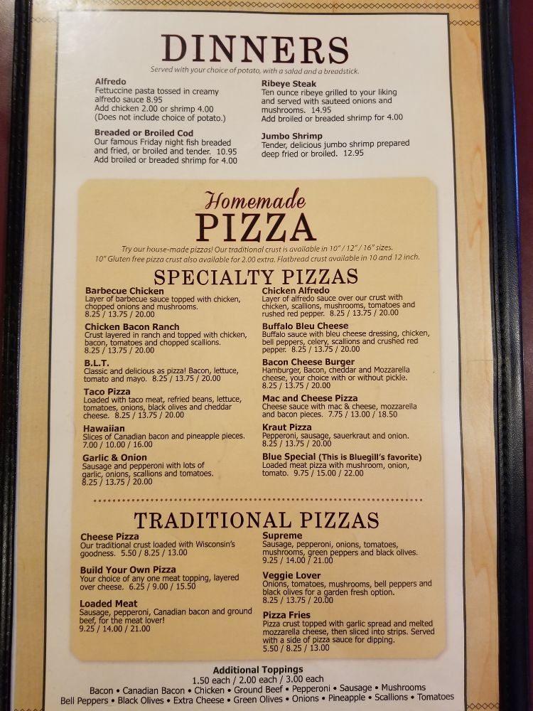 Menu at Harms Way Bar and Grill, Bloomer