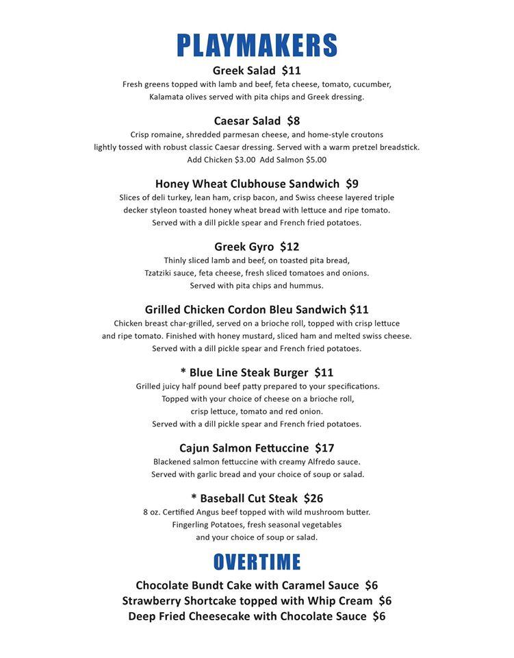 Menu at Wheelhouse pub & bar, Kennewick