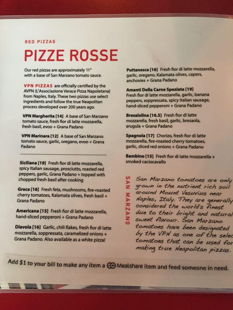 Menu de Piatto