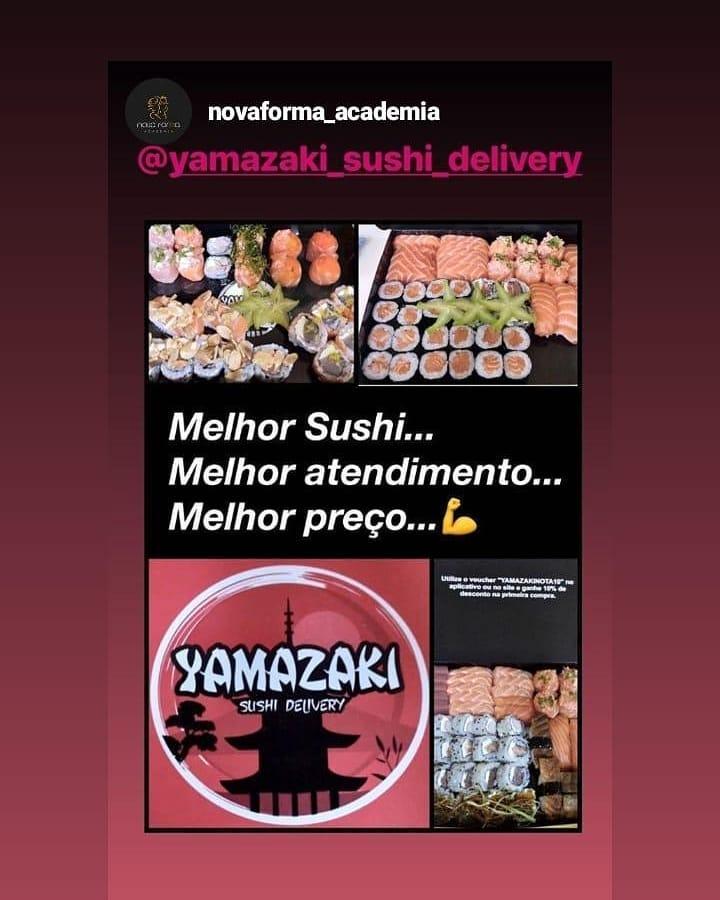 Yamazaki Sushi Delivery restaurante S o Jos Rua Antonio Basil