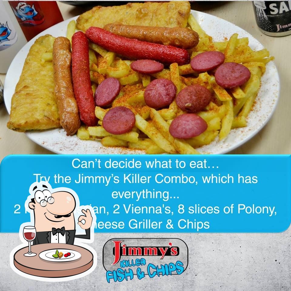 Jimmy's Killer Fish & Chips Randfontein restaurant, Krugersdorp, At The