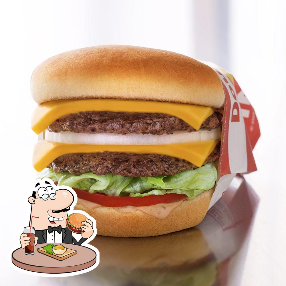 Comida rápida InNOut Burger, Visalia, S Mooney Blvd Carta del