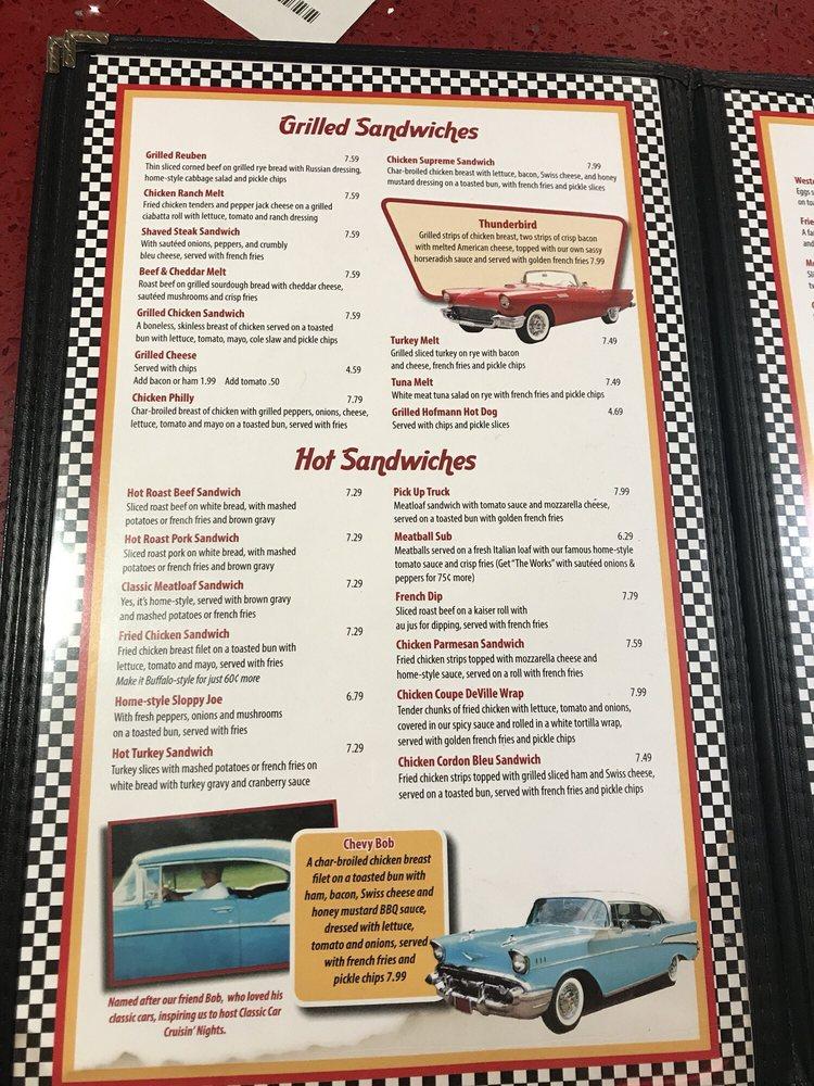 Menu At B'Ville Diner Restaurant, Baldwinsville