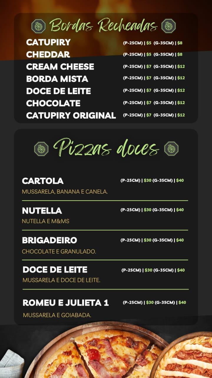 Pizzaria Fulô de Mandacaru cardápio