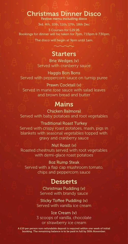 Menu at Fairway Hotel & Restaurant, Bathgate