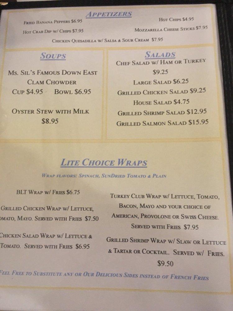 Menu at Brantley's Village Restaurant, Oriental
