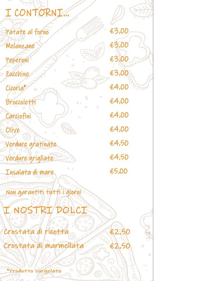 Menu di Ciccio Pizza 