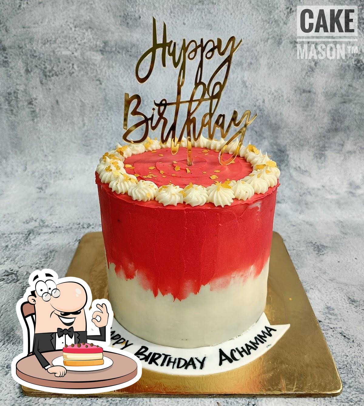 Mason's 1st Birthday Cake | Cake, Cake lettering, 1st birthday cake