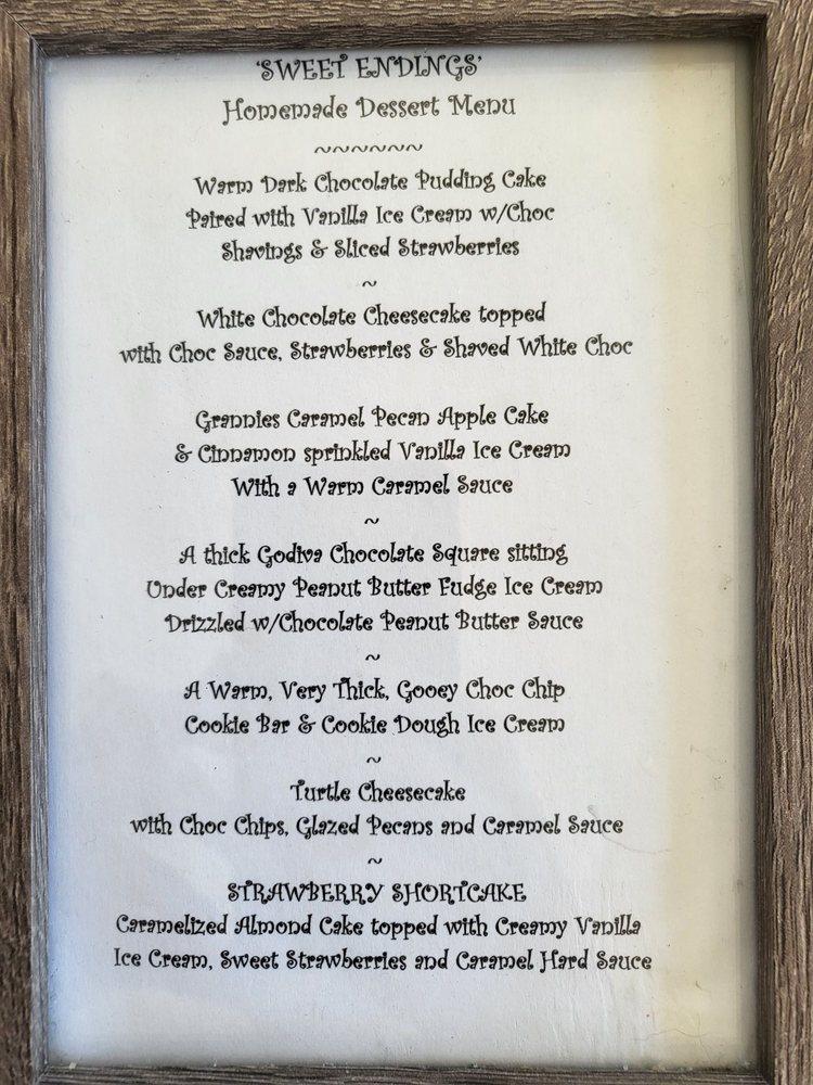Menu at Chocolate Covered Strawberry cafe, Gallatin, Nashville Pike
