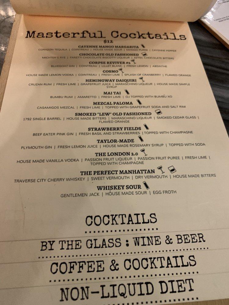 Menu at The Decantery pub & bar, Fernandina Beach