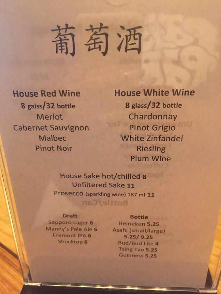Menu at Jasmine Mongolian Grill restaurant, Federal Way, Pete von