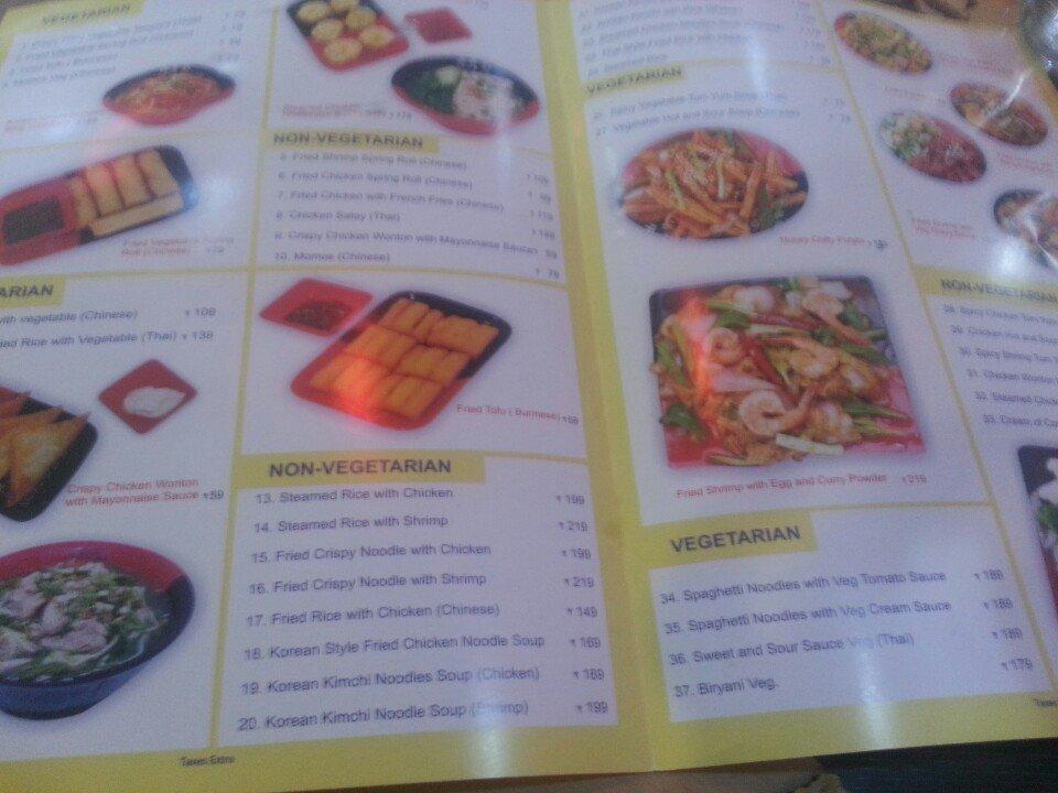 KKT menu